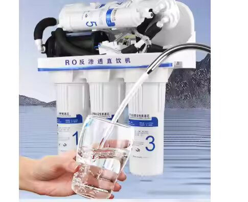 Machine d'épurateur d'eau RO à 6 étapes avec osmose inverse commerciale de réservoir sous pression et système inverse alcalin